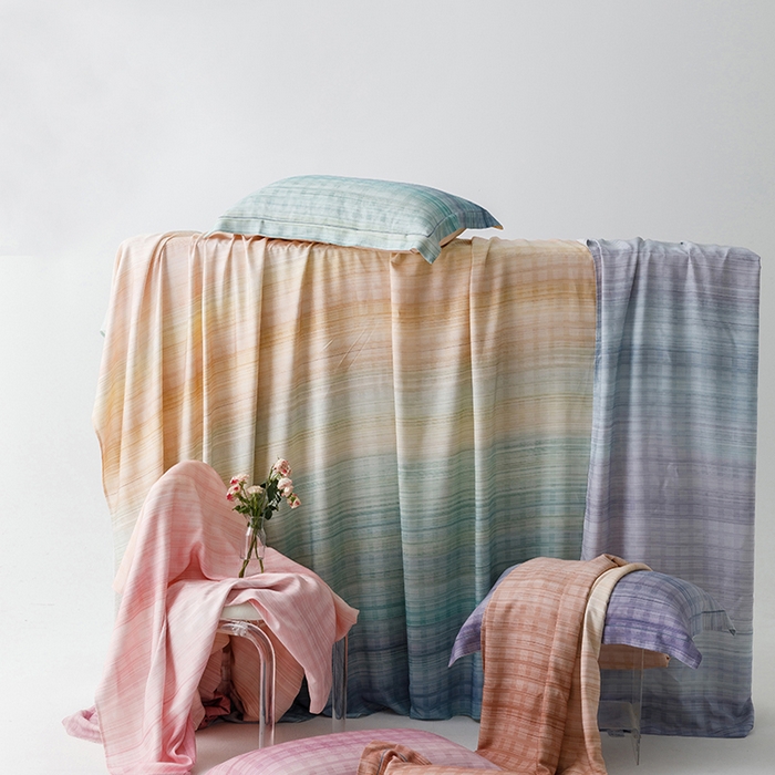 91家纺网 家纺一手货源 找家纺 洽想家 2025新款100%纯竹纤维凉席竹席冰丝席三件套空调席凉感席竹纤维软席子三件套 光之恋 绿