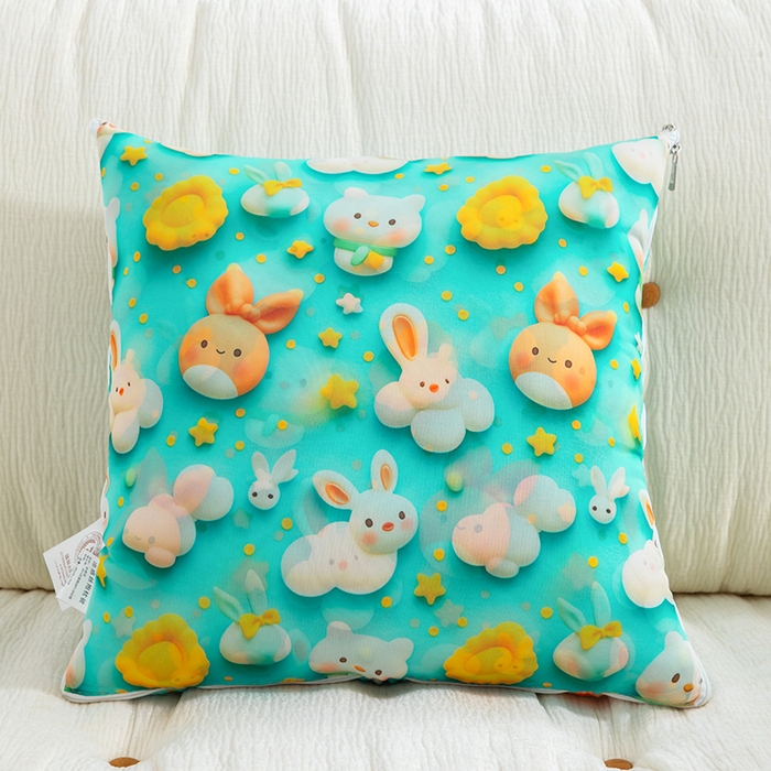 91家纺网 家纺一手货源 找家纺 （总）照世家纺 2025春夏新款凉感丝印花A类抱枕被