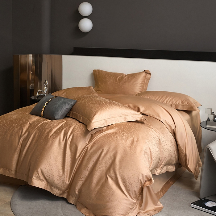 91家纺网 家纺一手货源 找家纺 （总）洽想家 2025新款长绒棉贡缎提花手工立体埋绳工艺四件套礼盒包装系列二