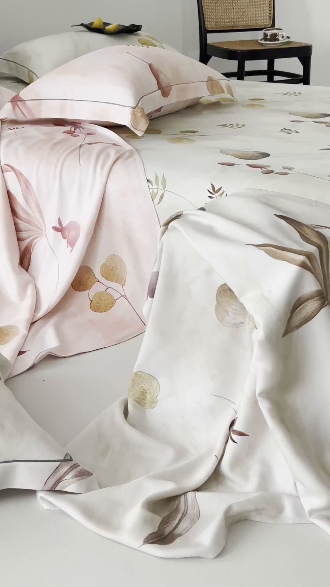 91家纺网 家纺一手货源 找家纺 洽想家 2025新款100%纯竹纤维凉席竹席冰丝席三件套空调席凉感席竹纤维软席子三件套 福禄绿