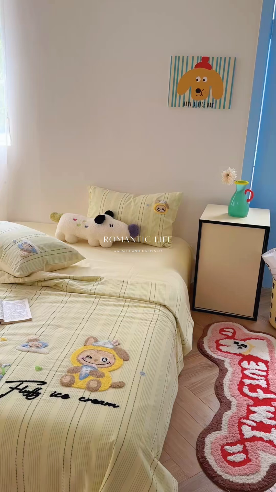 91家纺网 家纺一手货源 找家纺 （总）柚子YOUTH 2025新款水洗棉提花毛巾绣夏被四件套