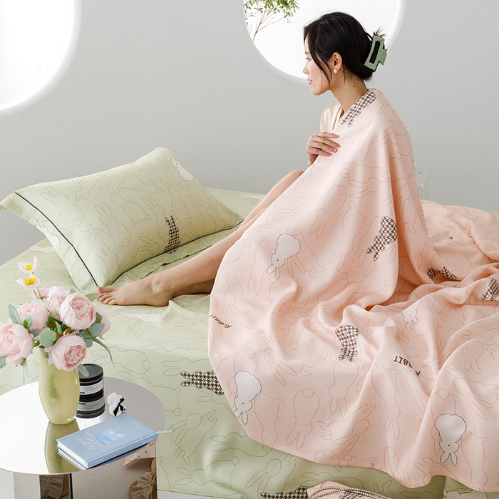 91家纺网 家纺一手货源 找家纺 洽想家 2025新款100%纯竹纤维凉席竹席冰丝席三件套空调席凉感席竹纤维软席子三件套 宝贝免粉