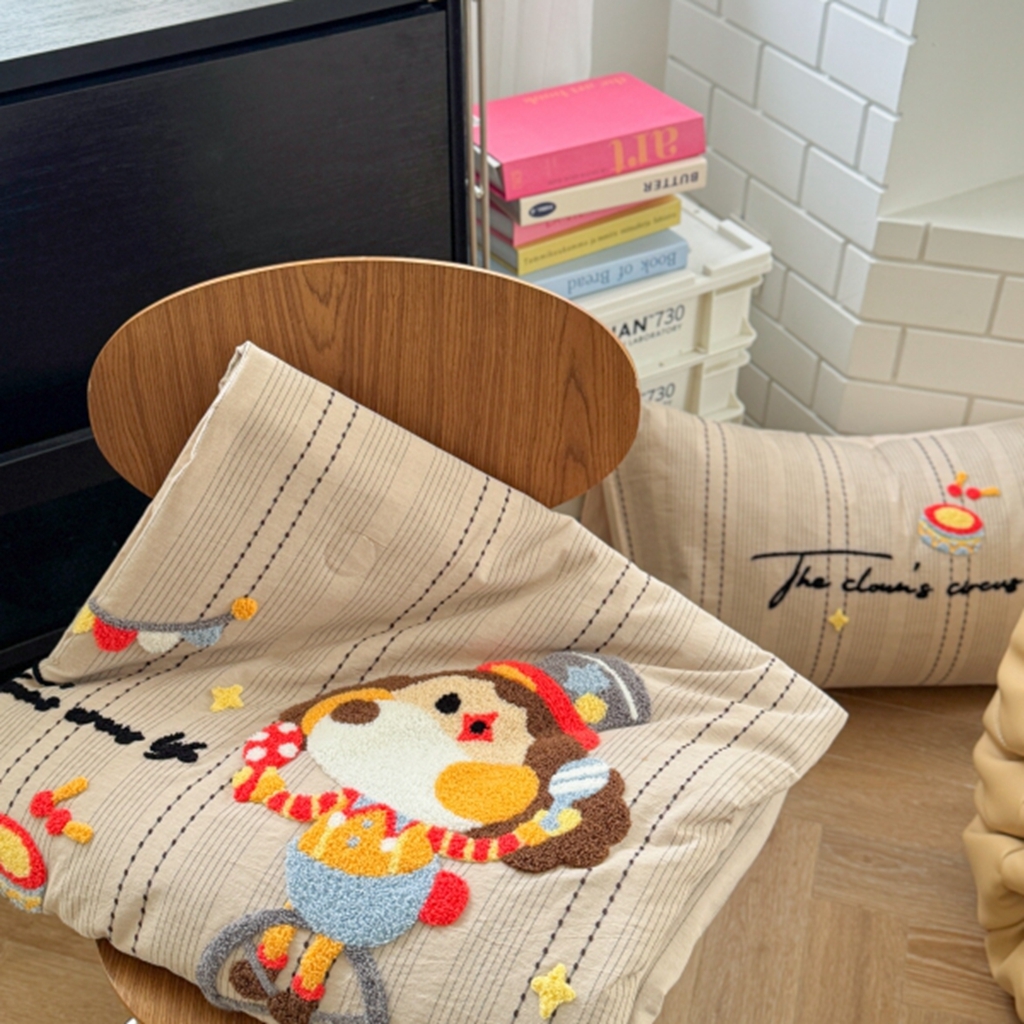 91家纺网 家纺一手货源 找家纺 （总）柚子YOUTH 2025新款水洗棉提花毛巾绣夏被四件套