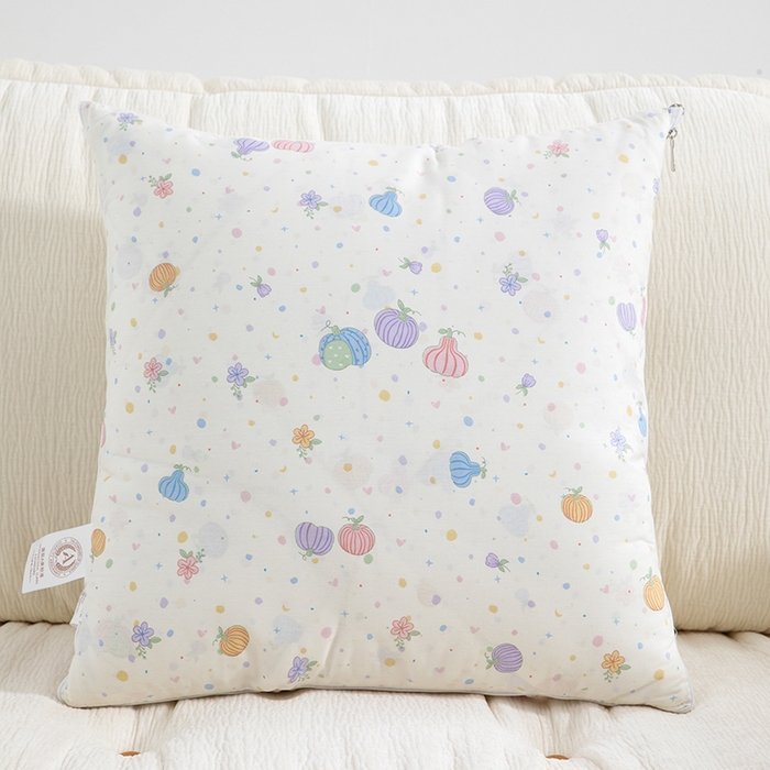 91家纺网 家纺一手货源 找家纺 照世家纺 2025春夏新款全棉纯棉印花A类抱枕被 星奈 40x40展开105x150