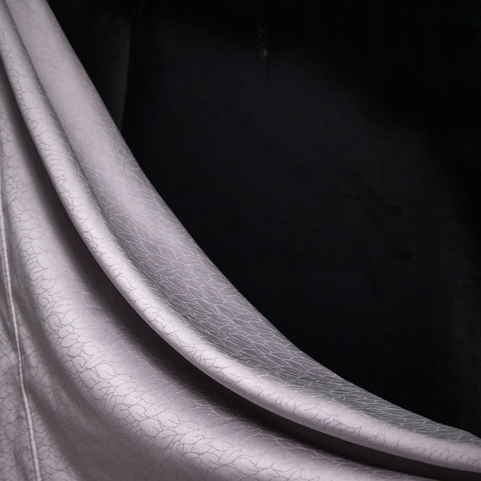 91家纺网 家纺一手货源 找家纺 洽想家 2025新款长绒棉贡缎提花手工立体埋绳工艺四件套礼盒包装 奢华魅力-天空灰