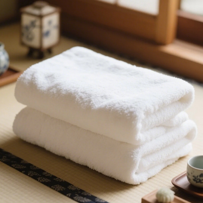 91家纺网 家纺一手货源 找家纺 （总）良品汇馆 2025新款日式无印无捻纱毛巾良品毛巾浴巾纯棉吸水面巾家用酒店柔软幼儿白