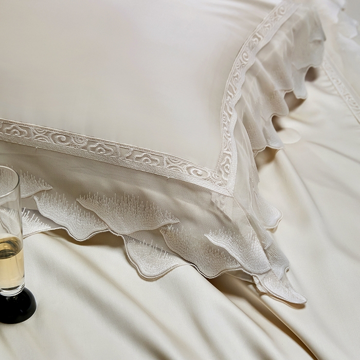 91家纺网 家纺一手货源 找家纺 （总）洽想家 2025新品80支兰精天丝大豆纤维夏被四件套-山峦迭