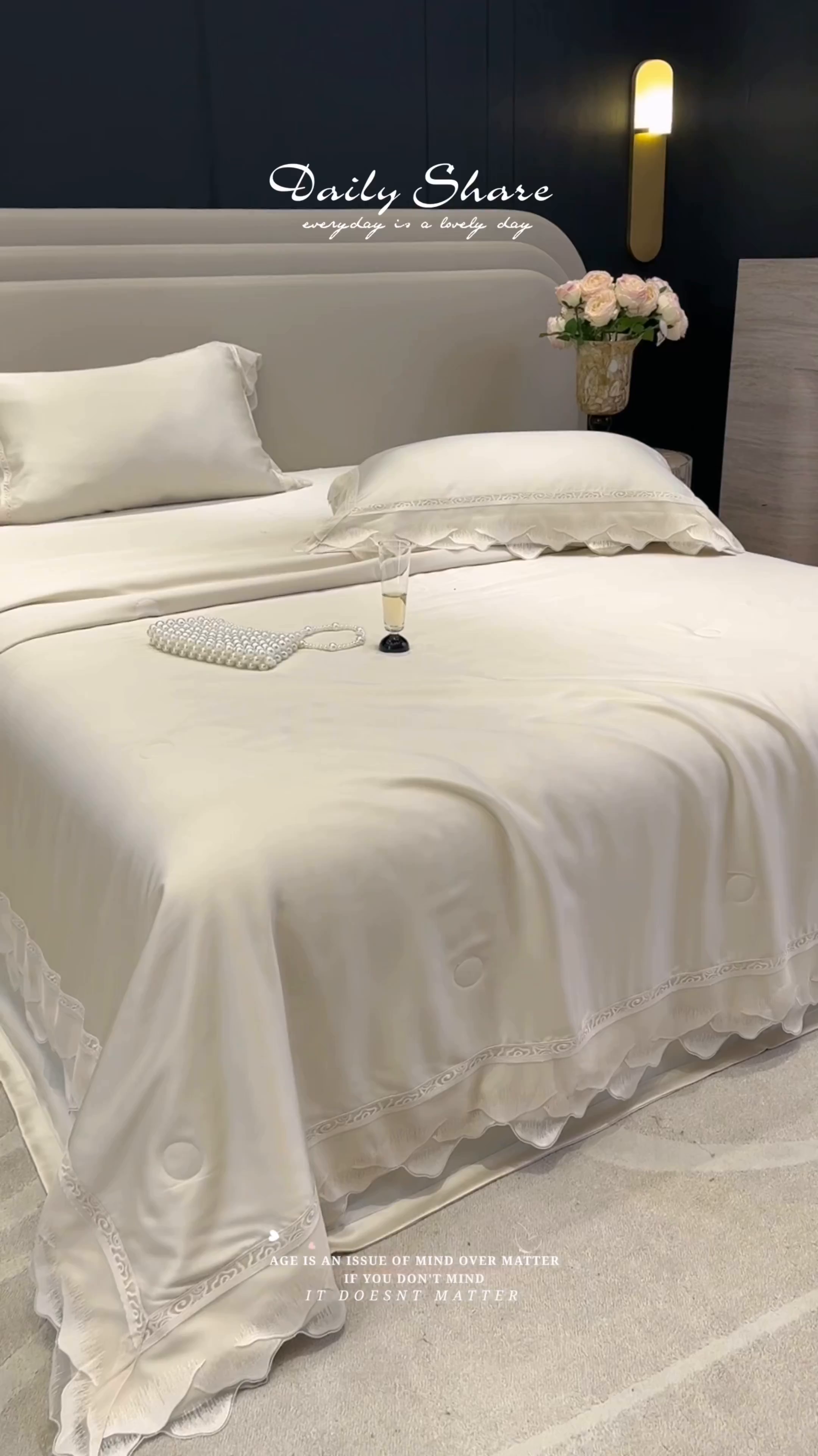 91家纺网 家纺一手货源 找家纺 洽想家 2025新品80支兰精天丝大豆纤维夏被四件套-山峦迭 山峦迭-金