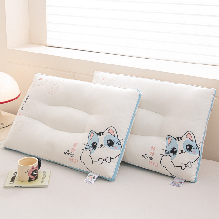 91家纺网 家纺一手货源 找家纺 （总）十仟家纺 2025新款猫猫枕头枕芯系列