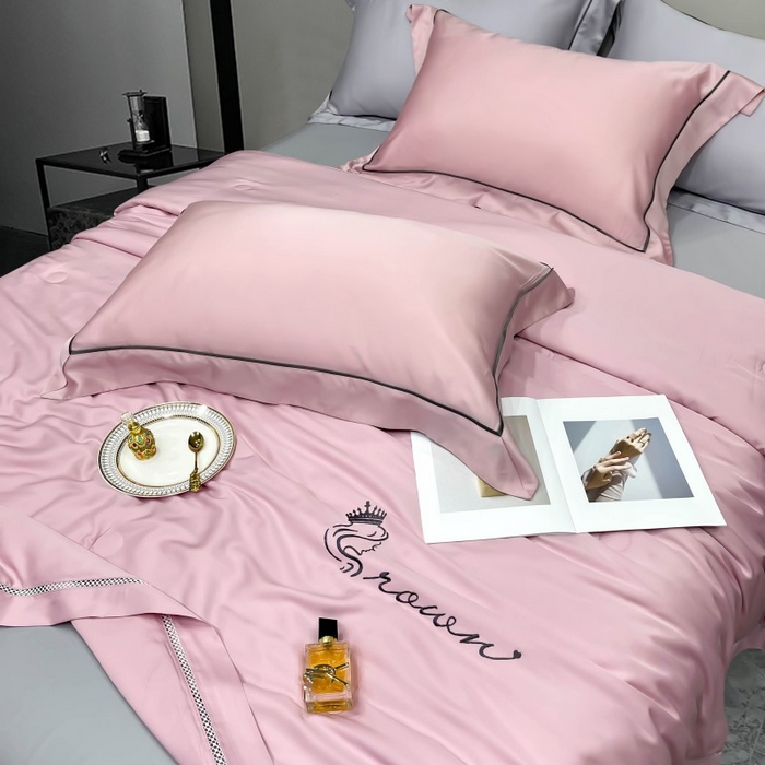 91家纺网 家纺一手货源 找家纺 （总）洽想家 2025新款柠檬莫代尔天丝夏被被子被芯