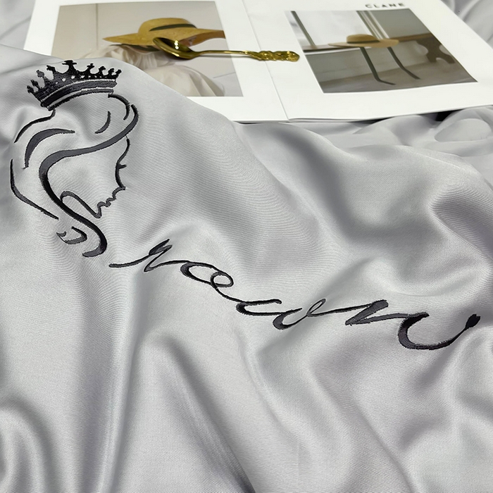 91家纺网 家纺一手货源 找家纺 洽想家 2025新款柠檬莫代尔天丝夏被被子被芯 银灿灰