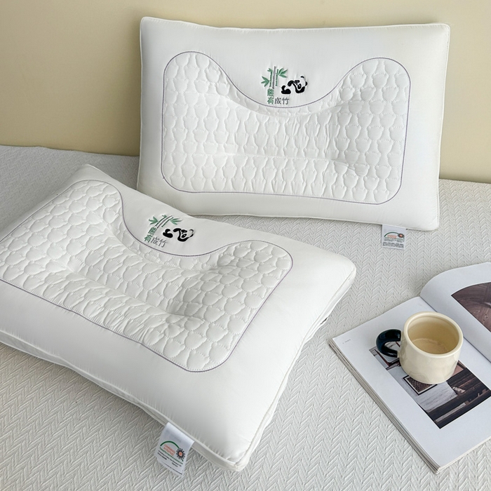 91家纺网 家纺一手货源 找家纺 （总）十仟家纺 2025新款熊有成竹枕头枕芯