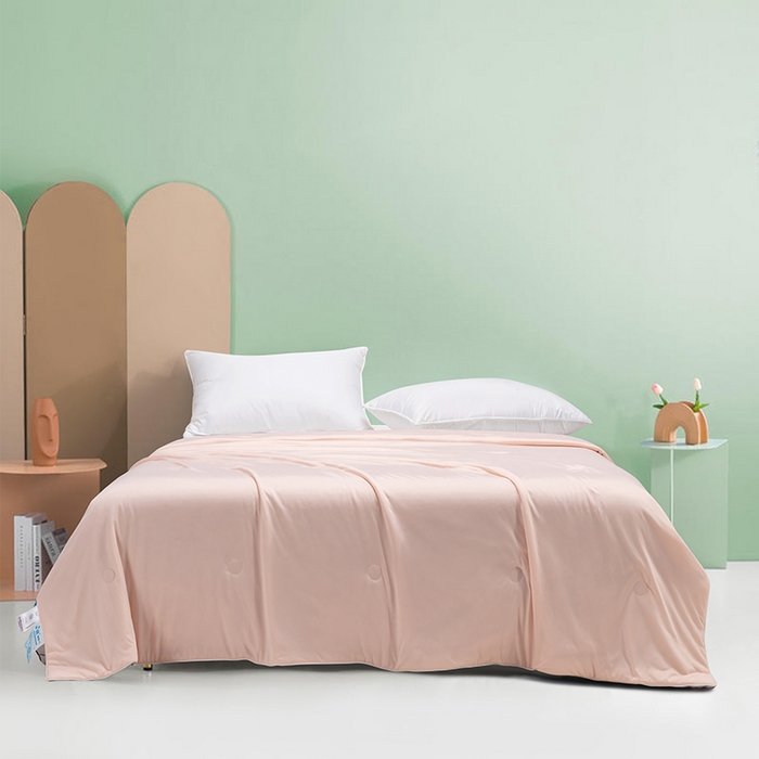 91家纺网 家纺一手货源 找家纺 （总）洽想家 2025新款A类抗菌凉感冰激凌夏被被子被芯