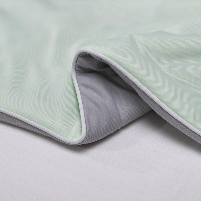 91家纺网 家纺一手货源 找家纺 洽想家 2025新款A类抗菌凉感冰激凌夏被被子被芯 清新绿