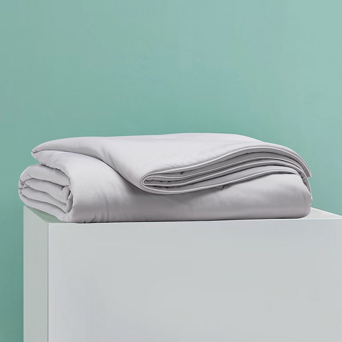 91家纺网 家纺一手货源 找家纺 洽想家 2025新款A类抗菌凉感冰激凌夏被被子被芯 天空灰