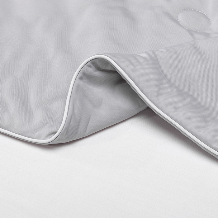 91家纺网 家纺一手货源 找家纺 洽想家 2025新款A类抗菌凉感冰激凌夏被被子被芯 天空灰