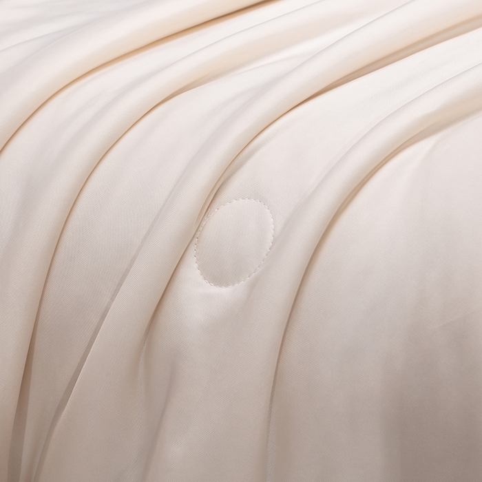 91家纺网 家纺一手货源 找家纺 洽想家 2025新款A类抗菌凉感冰激凌夏被被子被芯 心粉