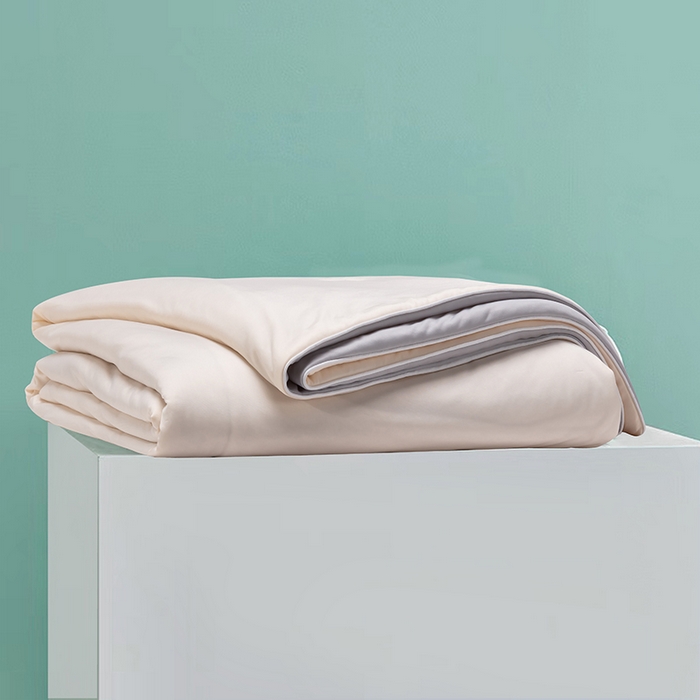 91家纺网 家纺一手货源 找家纺 洽想家 2025新款A类抗菌凉感冰激凌夏被被子被芯 心粉