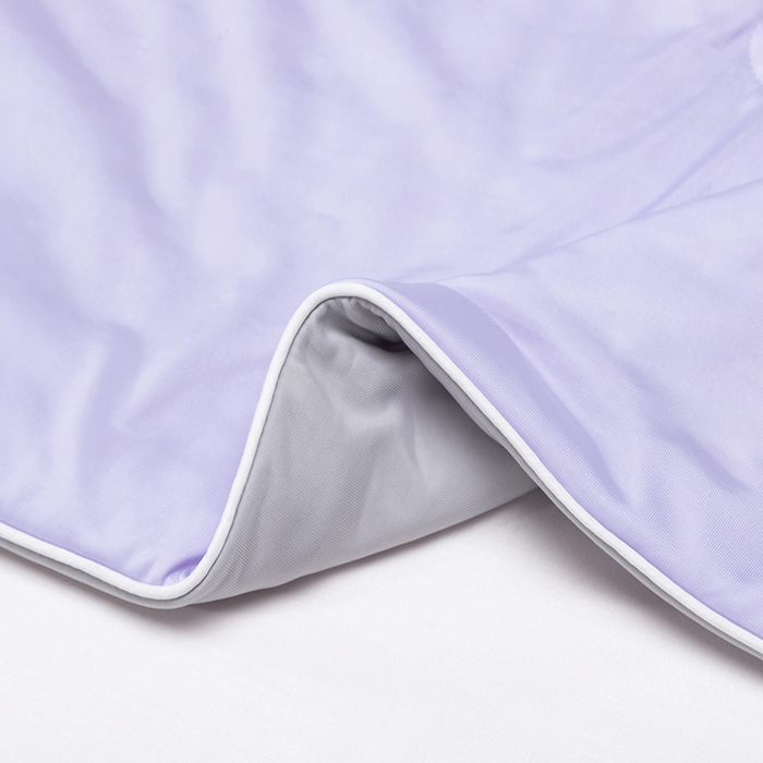 91家纺网 家纺一手货源 找家纺 洽想家 2025新款A类抗菌凉感冰激凌夏被被子被芯 星云紫