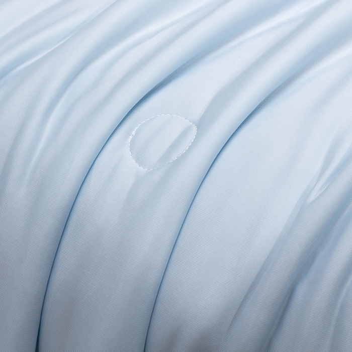 91家纺网 家纺一手货源 找家纺 洽想家 2025新款A类抗菌凉感冰激凌夏被被子被芯 银河蓝