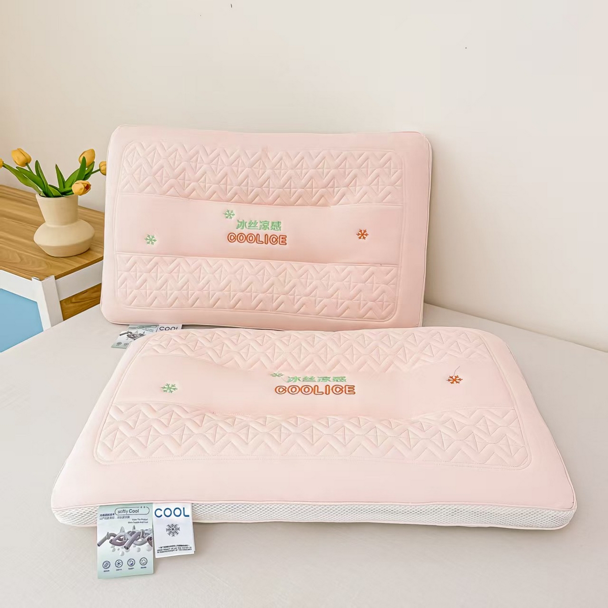 91家纺网 家纺一手货源 找家纺 （总）十仟家纺 2025新款冰丝凉感枕头枕芯