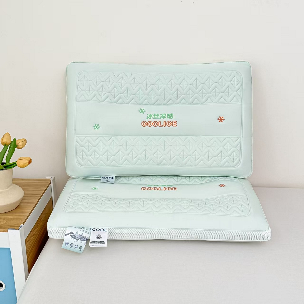 91家纺网 家纺一手货源 找家纺 （总）十仟家纺 2025新款冰丝凉感枕头枕芯