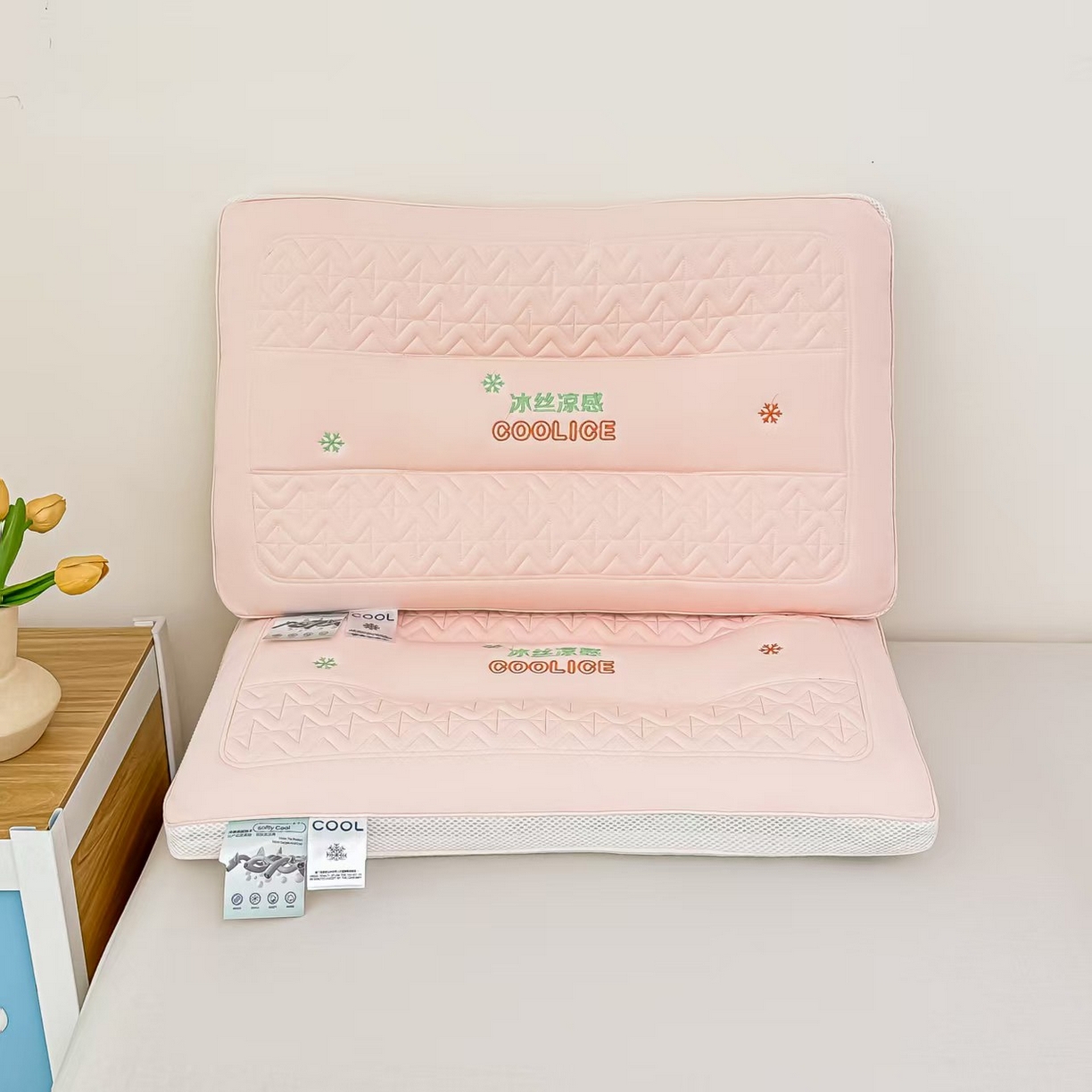 91家纺网 家纺一手货源 找家纺 （总）十仟家纺 2025新款冰丝凉感枕头枕芯