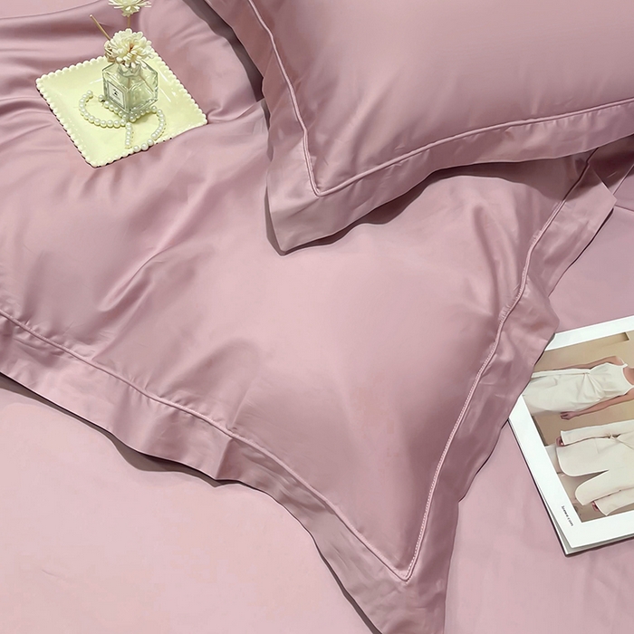 91家纺网 家纺一手货源 找家纺 （总）洽想家 2025新款100支新疆长绒棉纯色埋绳款四件套