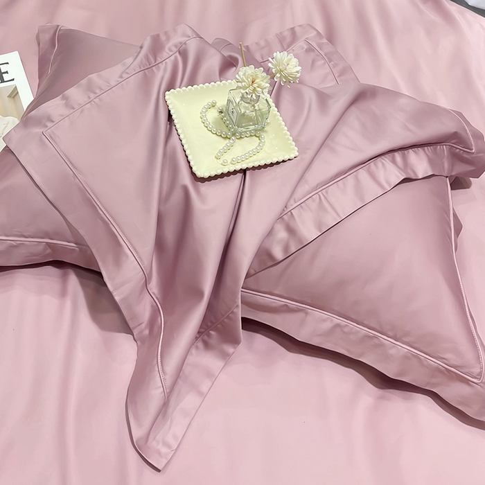 91家纺网 家纺一手货源 找家纺 （总）洽想家 2025新款100支新疆长绒棉纯色埋绳款四件套