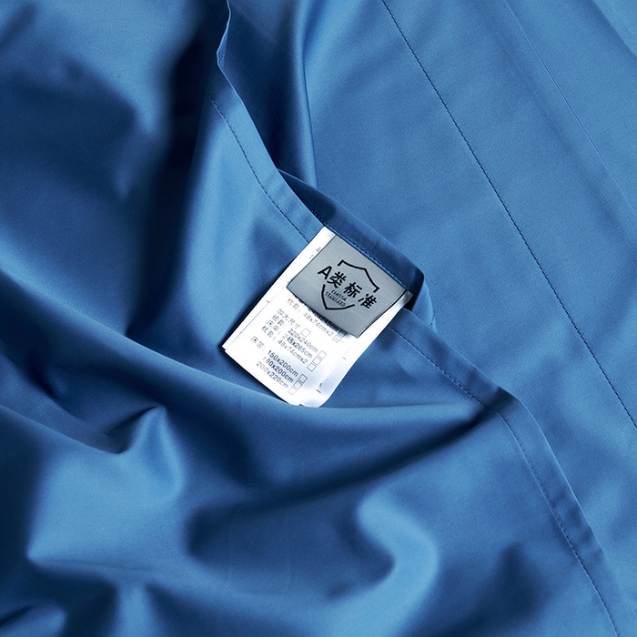 91家纺网 家纺一手货源 找家纺 （总）洽想家 2025新款100支新疆长绒棉纯色双拼四件套