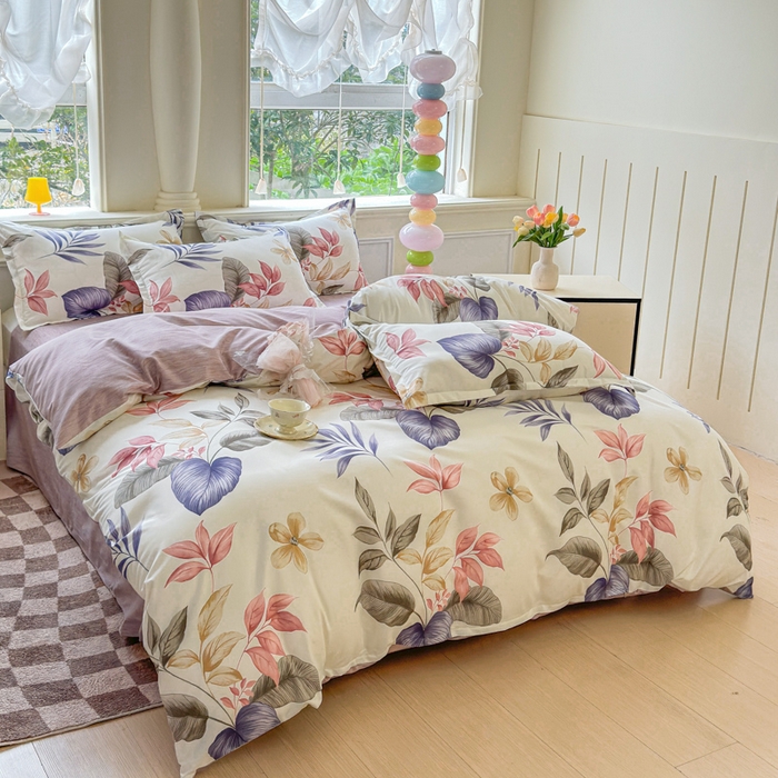 91家纺网 家纺一手货源 找家纺 （总）佑佳家纺 2025新款铂金棉芦荟棉被套「支持定做各种尺寸」