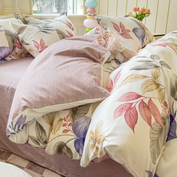 91家纺网 家纺一手货源 找家纺 （总）佑佳家纺 2025新款铂金棉芦荟棉被套「支持定做各种尺寸」