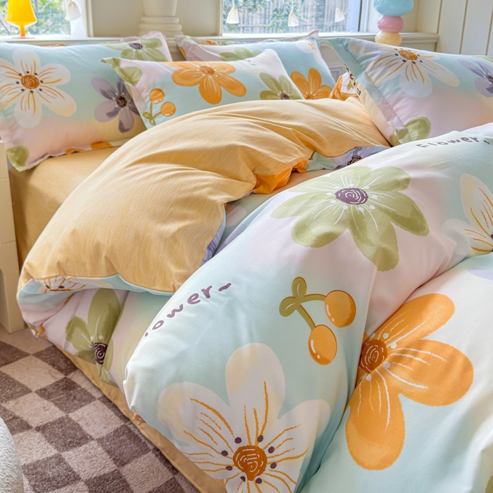 91家纺网 家纺一手货源 找家纺 （总）佑佳家纺 2025新款铂金棉芦荟棉被套「支持定做各种尺寸」