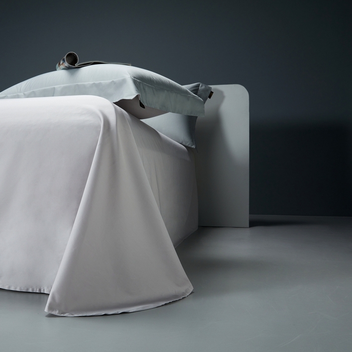 91家纺网 家纺一手货源 找家纺 洽想家 2025新款100支新疆长绒棉纯色双拼四件套 柏林灰+莫奈灰-