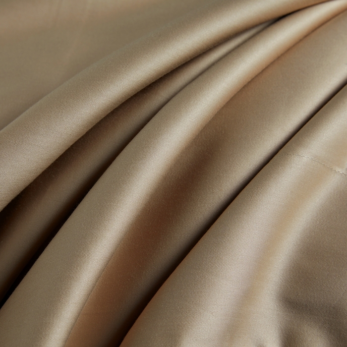 91家纺网 家纺一手货源 找家纺 洽想家 2025新款100支新疆长绒棉纯色双拼四件套 诺丁金+帝王灰-