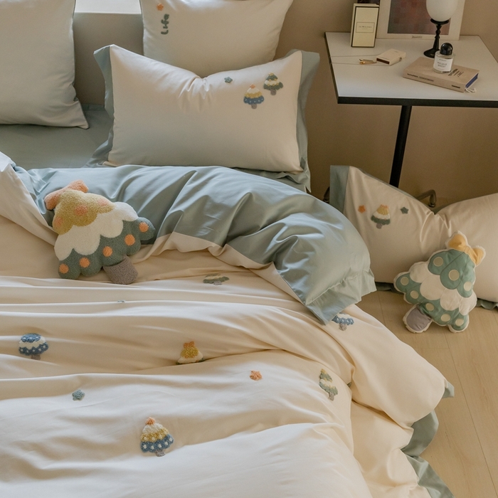 91家纺网 家纺一手货源 找家纺 （总）FORTWO家纺2022新款100高支高密长绒棉毛巾绣四件套