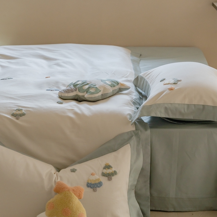 91家纺网 家纺一手货源 找家纺 （总）FORTWO家纺2022新款100高支高密长绒棉毛巾绣四件套