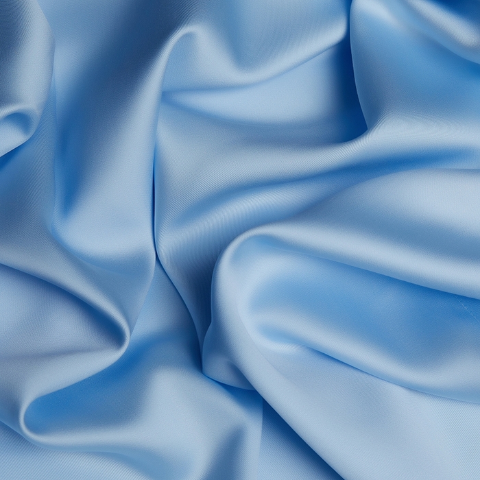 91家纺网 家纺一手货源 找家纺 洽想家 2025新款莱赛尔兰精80支天丝纯色系列四件套 海天蓝