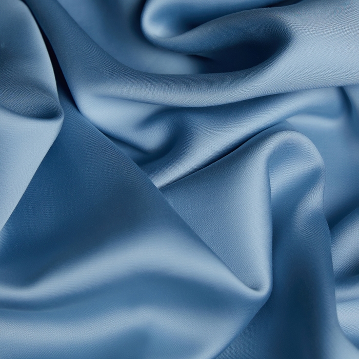 91家纺网 家纺一手货源 找家纺 洽想家 2025新款莱赛尔兰精80支天丝纯色系列四件套 天空蓝