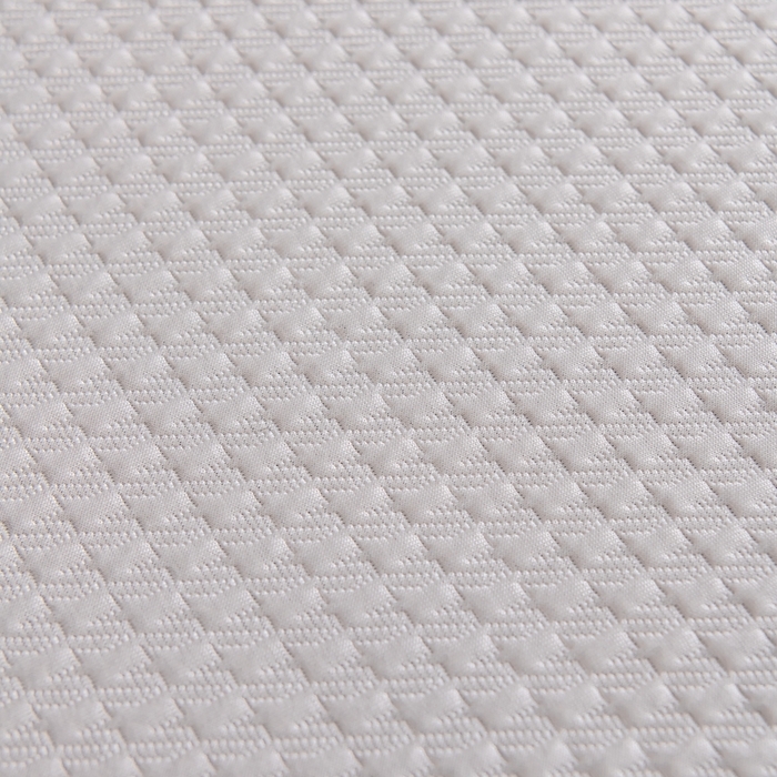 91家纺网 家纺一手货源 找家纺 小牛席业 2025经典款-千鸟格冷感豆豆席系列 床笠款 米色