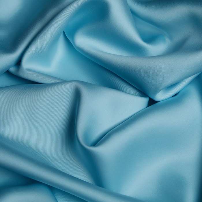 91家纺网 家纺一手货源 找家纺 洽想家 2025新款莱赛尔兰精80支天丝纯色系列四件套 婴儿蓝