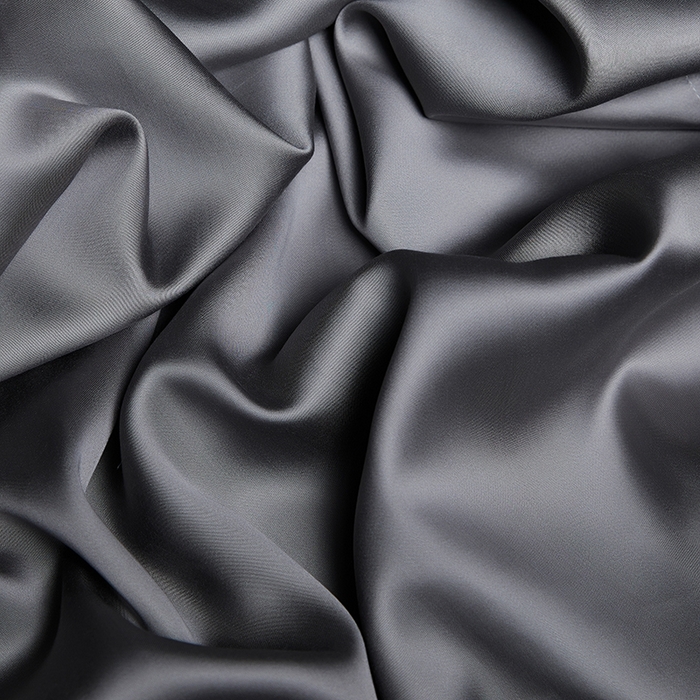 91家纺网 家纺一手货源 找家纺 洽想家 2025新款莱赛尔兰精80支天丝纯色系列四件套 深灰