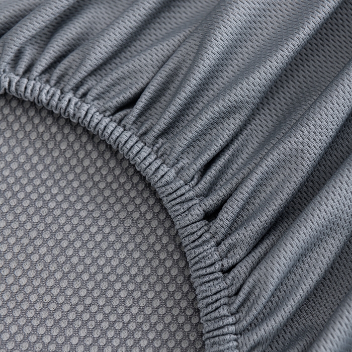 91家纺网 家纺一手货源 找家纺 小牛席业 2025经典款-千鸟格冷感豆豆席系列 床笠款 绿色