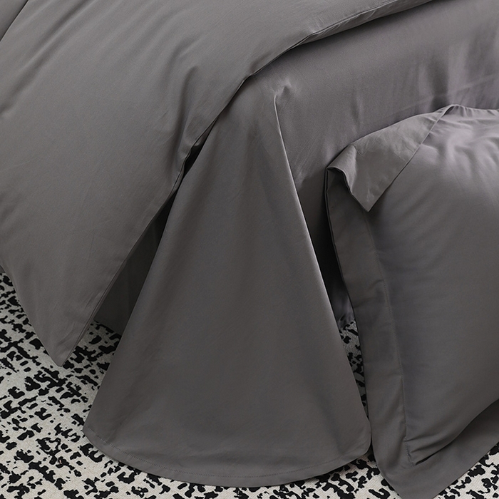 91家纺网 家纺一手货源 找家纺 （总）洽想家 2025新款全棉磨毛纯色四件套