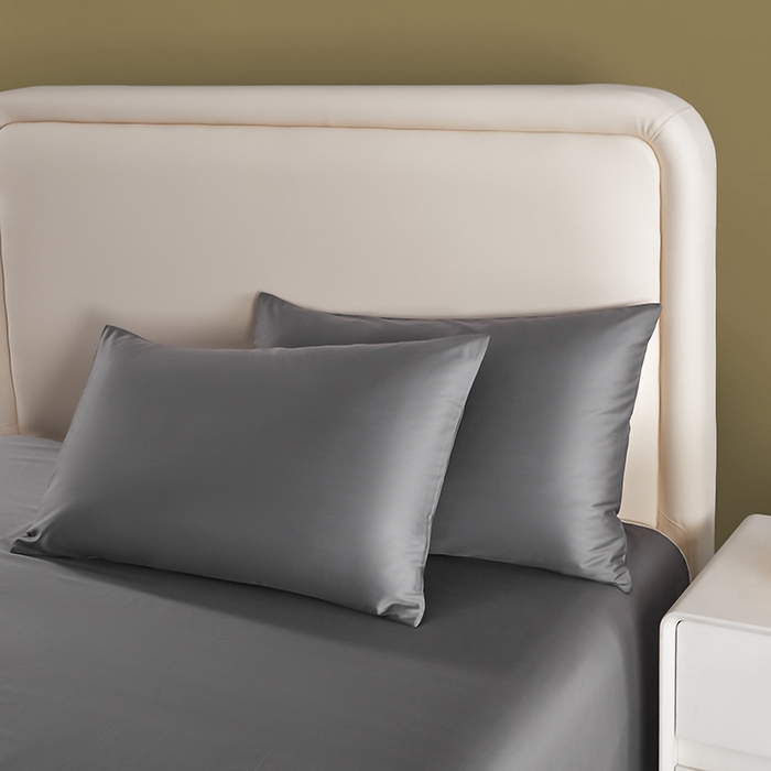 91家纺网 家纺一手货源 找家纺 （总）洽想家 2025新款纯色双拼80支长绒棉四件套