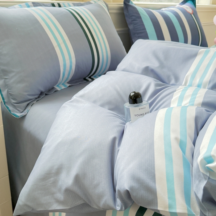 91家纺网 家纺一手货源 找家纺 佑佳家纺 2025新款铂金棉芦荟棉单被套「支持定做各种尺寸」 好生活