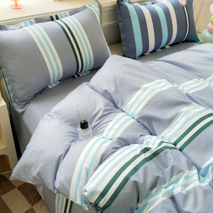 91家纺网 家纺一手货源 找家纺 佑佳家纺 2025新款铂金棉芦荟棉单被套「支持定做各种尺寸」 好生活