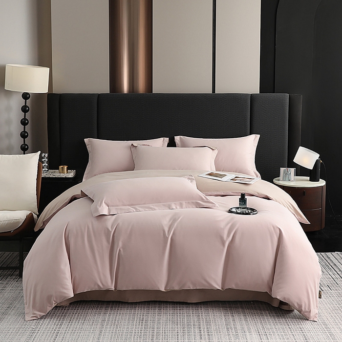 91家纺网 家纺一手货源 找家纺 （总）洽想家 2025新款全棉磨毛纯色四件套