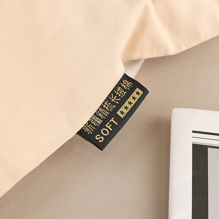 91家纺网 家纺一手货源 找家纺 洽想家 2025新款全棉磨毛纯色四件套 粉糖布莱棕