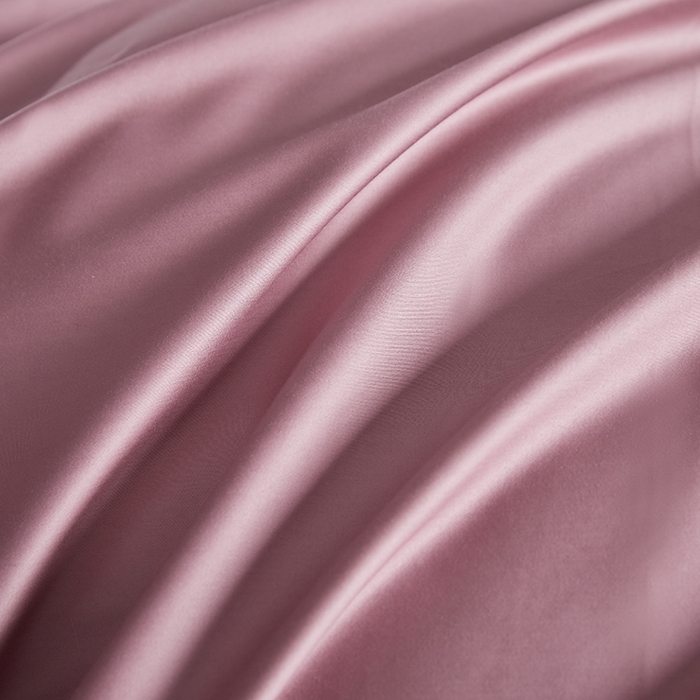 91家纺网 家纺一手货源 找家纺 洽想家 2025新款纯色双拼80支长绒棉四件套 豆沙紫+奥丁灰-